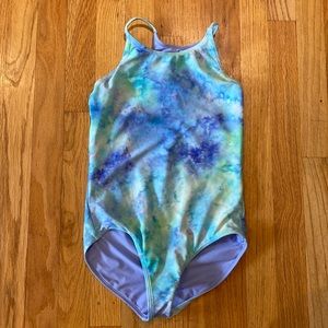 Athleta Girl Reversible One Piece Swimsuit - Size L (12)